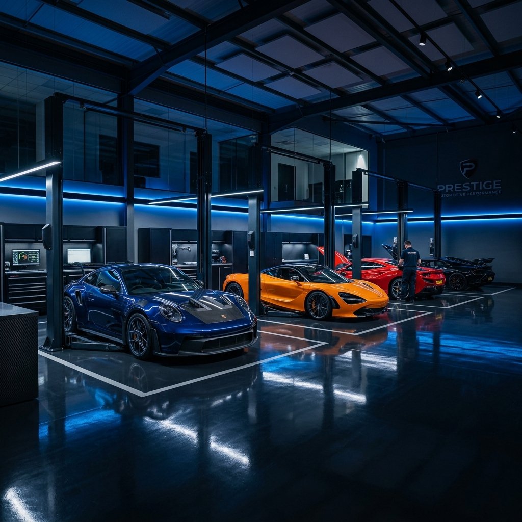 Elite Motors workshop